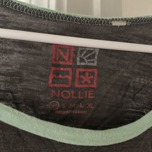 Nollie quarter sleeve, fits like small